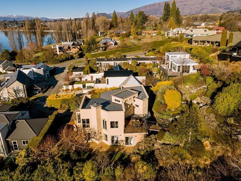 Вилла Lake View Ванака Экстерьер фото